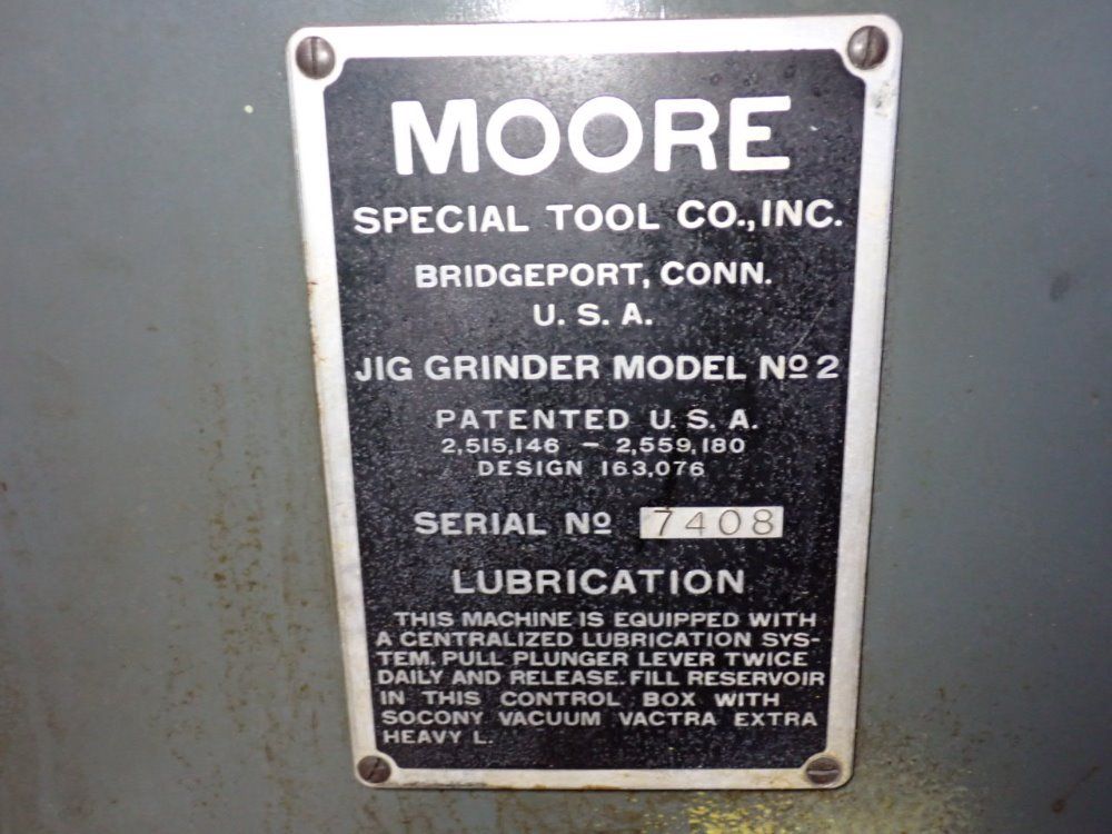 Moore Moore No2 Jig Grinder