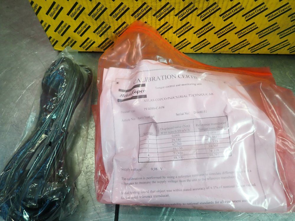 Atlas Copco Power Focus Tool Controller