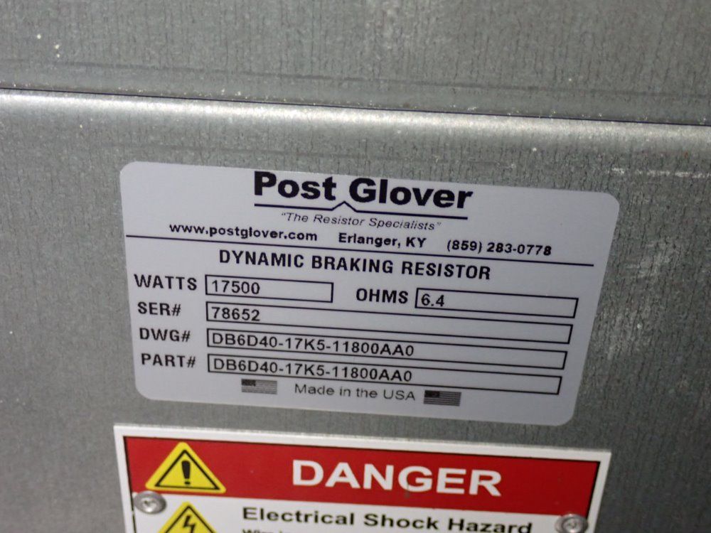 Post Glover Resistor