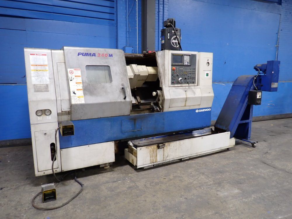 Daewoo 2004 Daewoo Puma 240m Cnc Lathe
