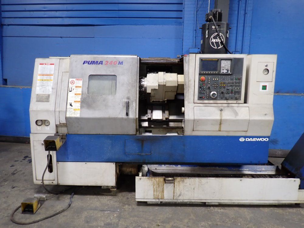 Daewoo 2004 Daewoo Puma 240m Cnc Lathe