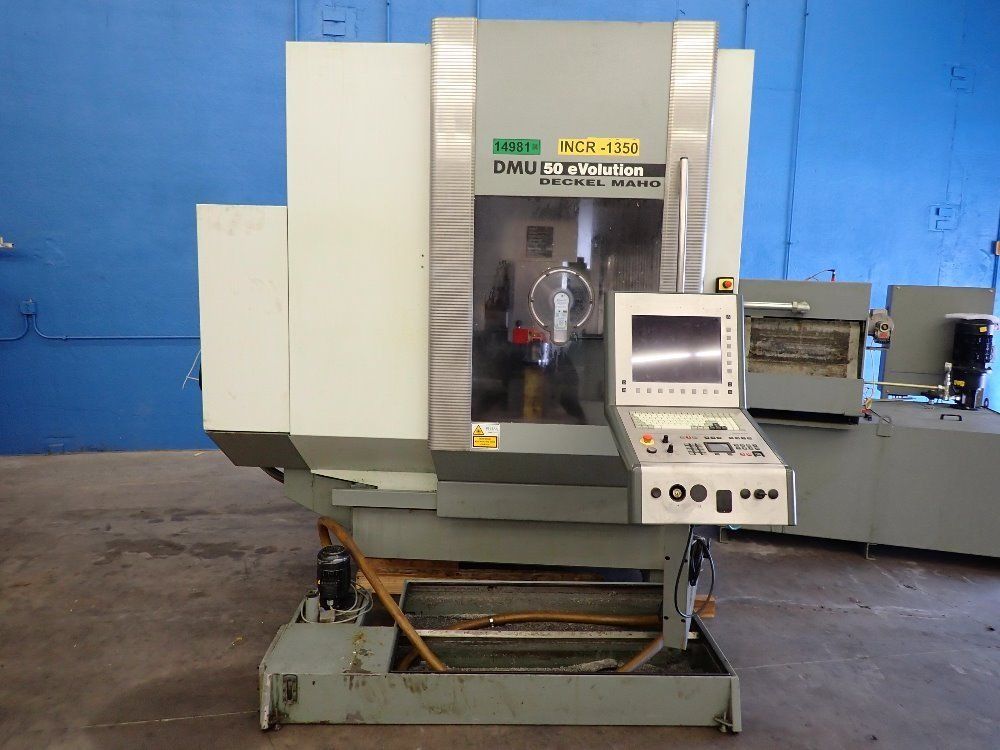 Deckel Maho 2005 Deckel Maho Dmu 50 Evolution Cnc Vertical Machining Center