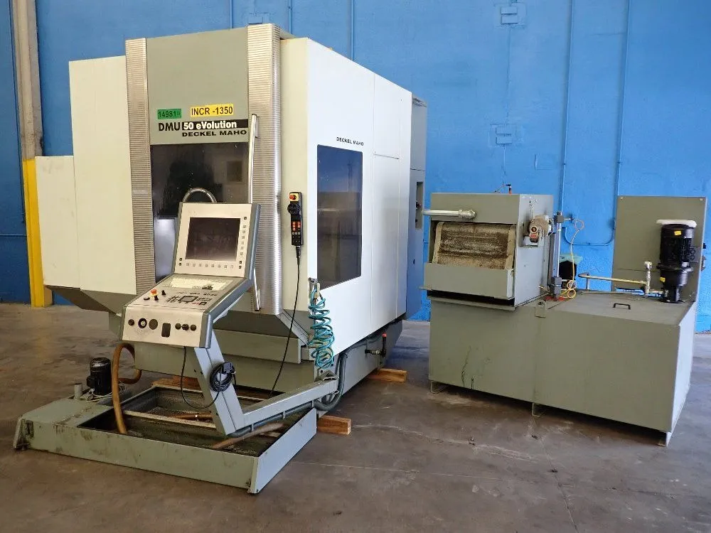 Deckel Maho 2005 Deckel Maho Dmu 50 Evolution Cnc Vertical Machining Center