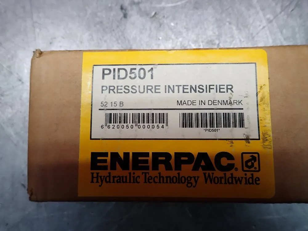 Enerpac Pressure Intensifier - Pid501