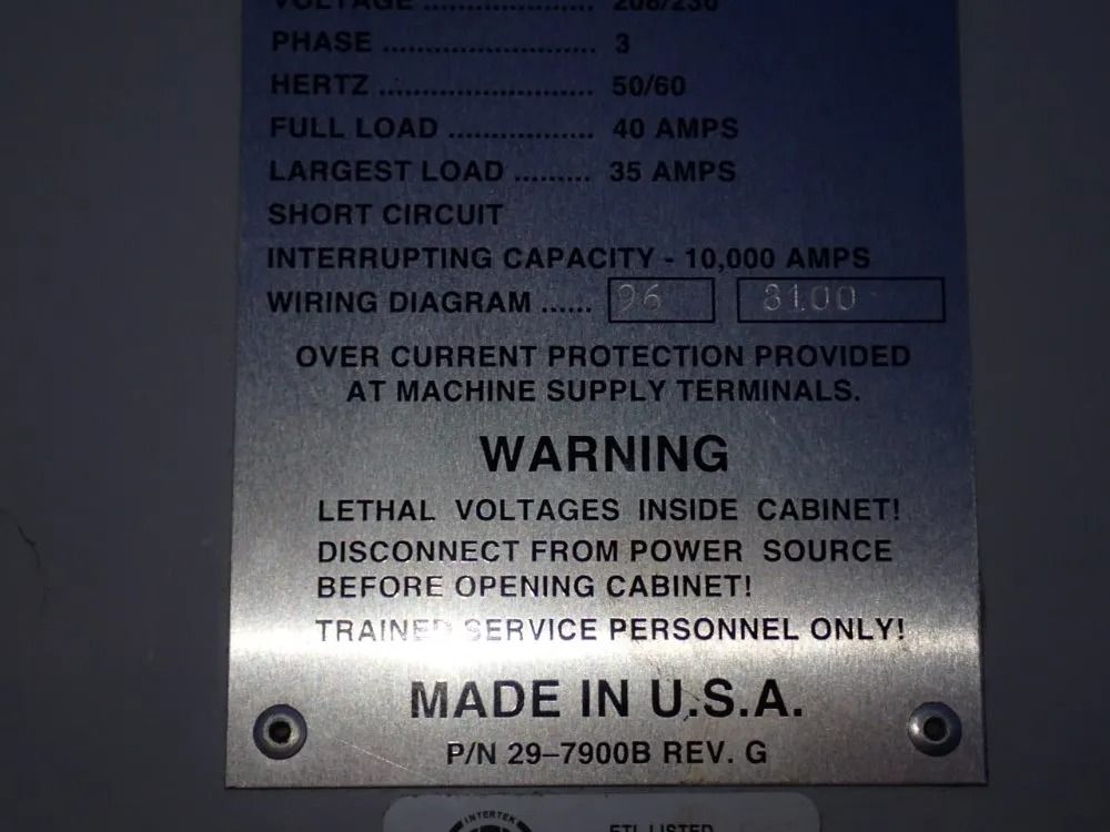 Haas 2005 Haas Vf1d Cnc Vmc