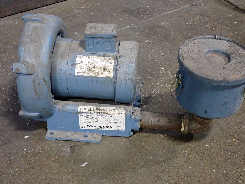 Eg&g 1 Hp Blower - Dr404al72m