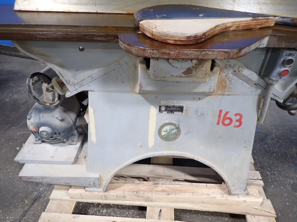 Northfield Foundry  Machinery Northfield Foundry  Machinery 12l Jointer