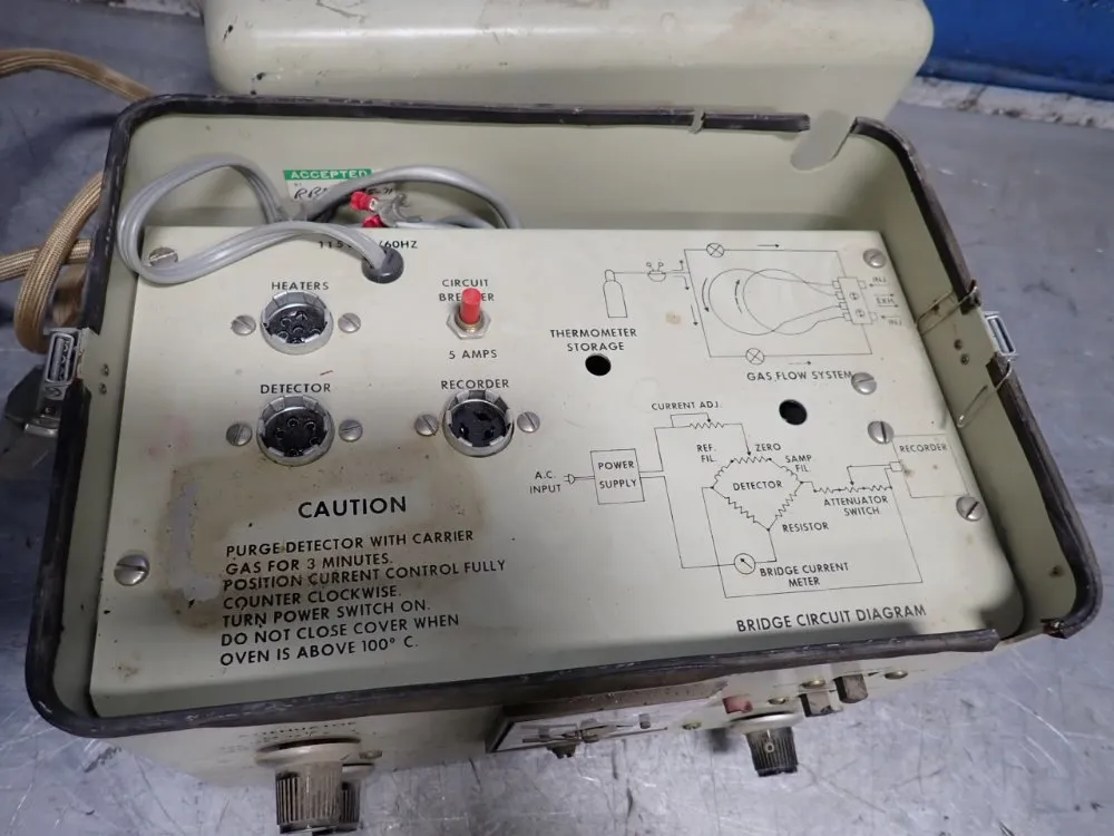 Gowmac Instrument Co Gas Chromatograph