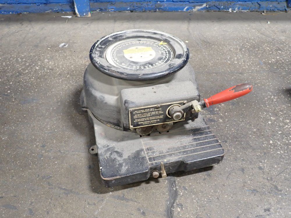 Marsh Stencil Machine Co Stencil Cutting Machine