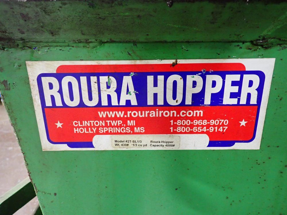 Roura Hopper Self Dumping Hopper
