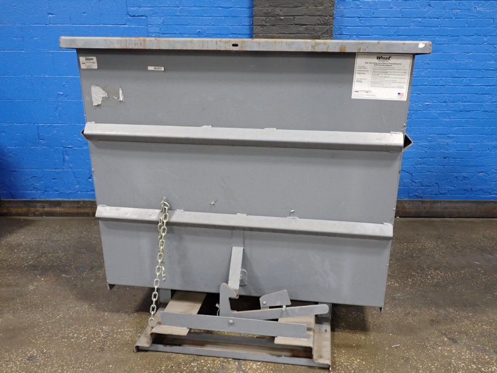 Mccullough Industries Self Dumping Hopper