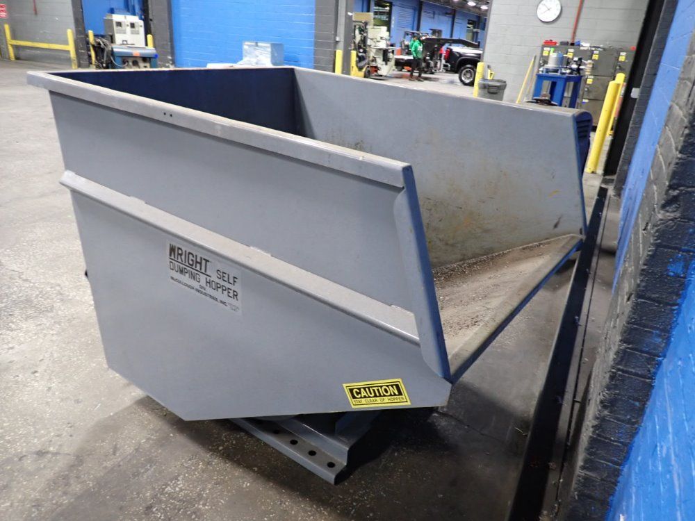 Mccullough Industries Self Dumping Hopper
