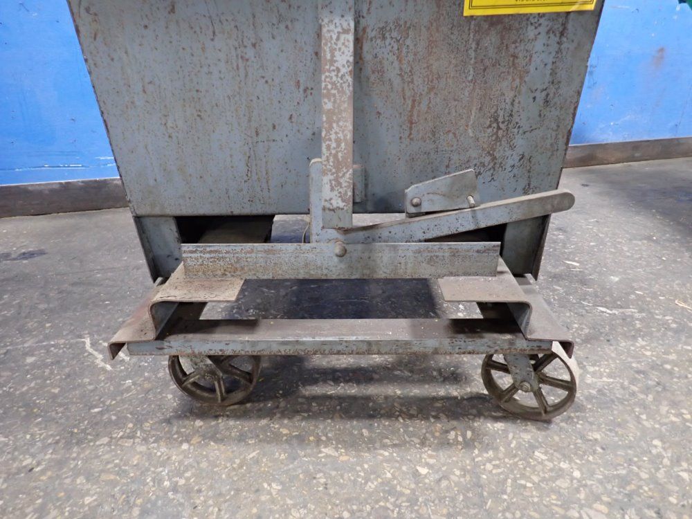 Wright 48" X 34" X 22" Self Dumping Hopper