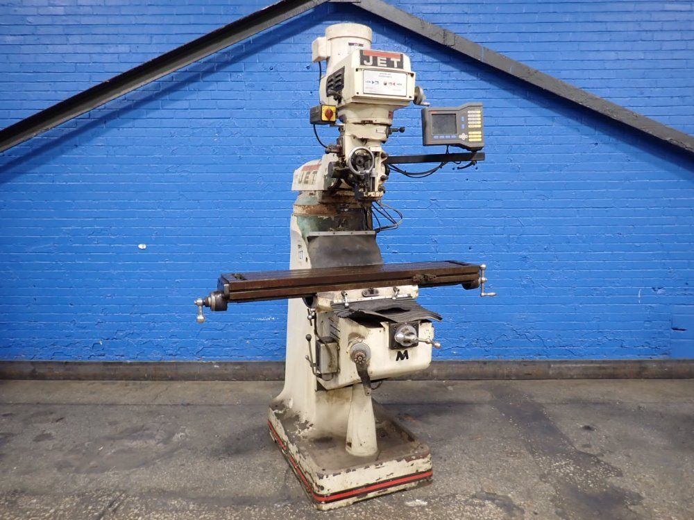 Jet 9" X 49" Vertical Mill - Jtm-4vs