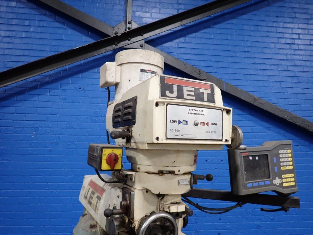 Jet 9" X 49" Vertical Mill - Jtm-4vs