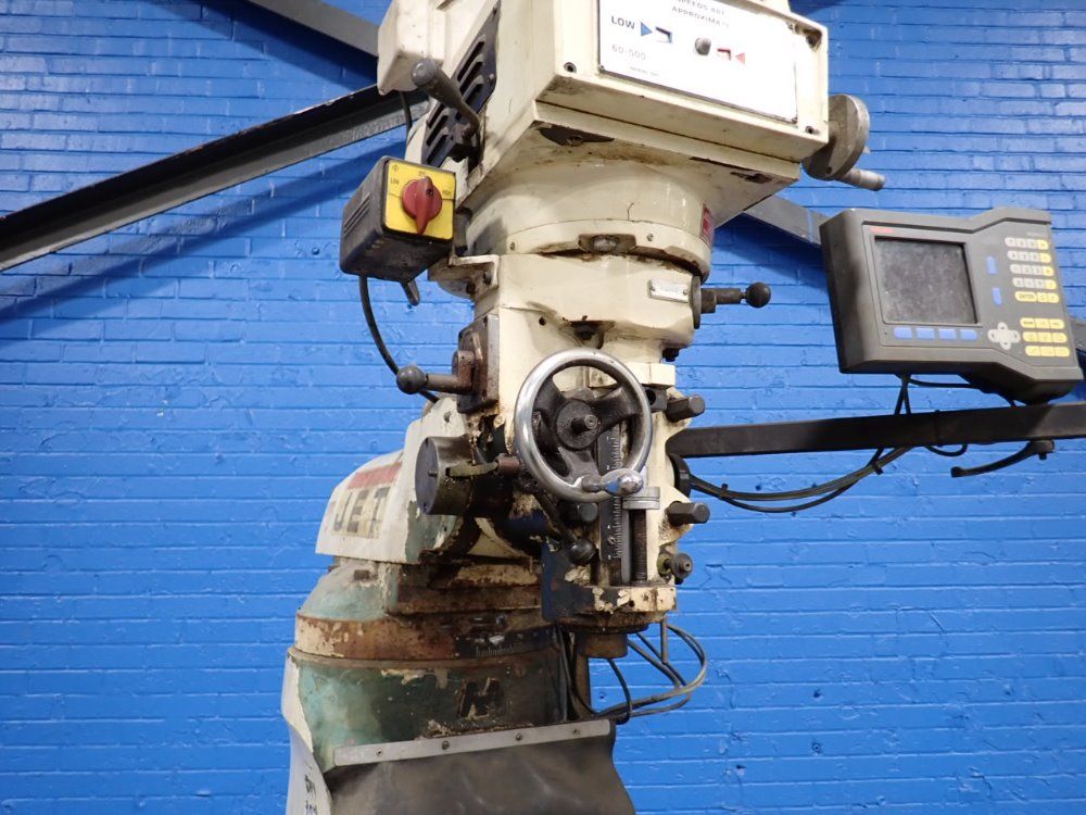 Jet 9" X 49" Vertical Mill - Jtm-4vs