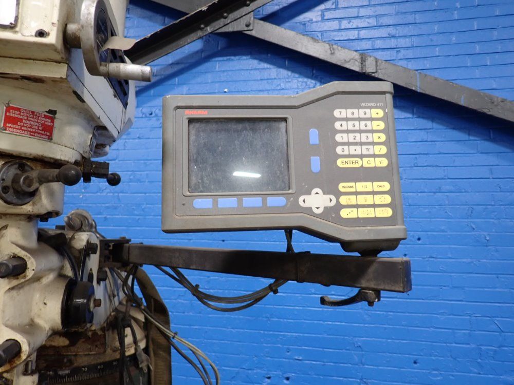 Jet 9" X 49" Vertical Mill - Jtm-4vs