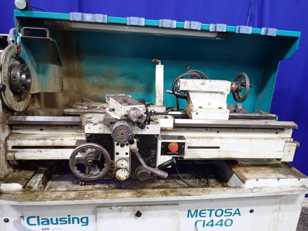 Clausing-metosa 15"/17"x55" Gap Bed Lathe - C1440
