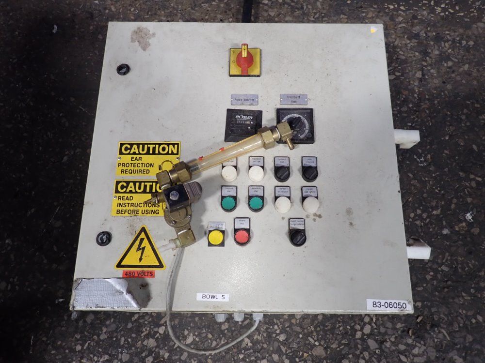 Rosler Control Cabinet