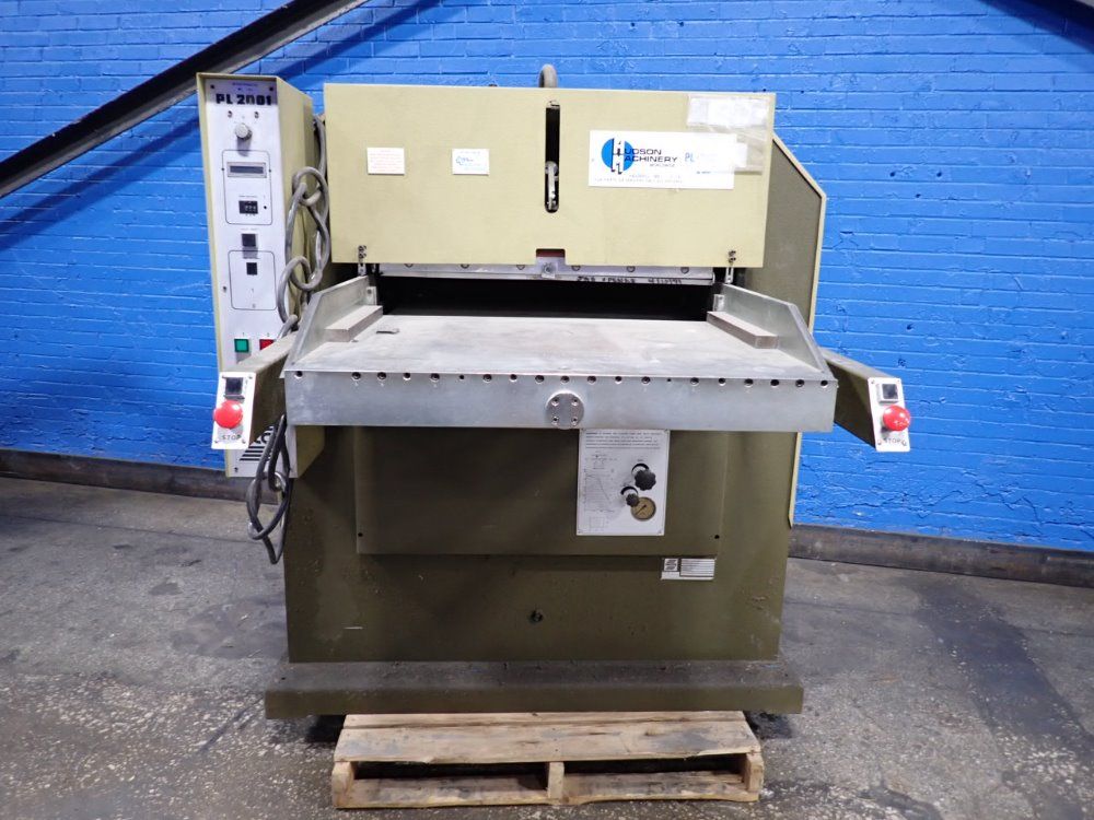 Hudson Machinerysecom 1987 Hudson Machinerysecom Pl2001 Embossing Machine
