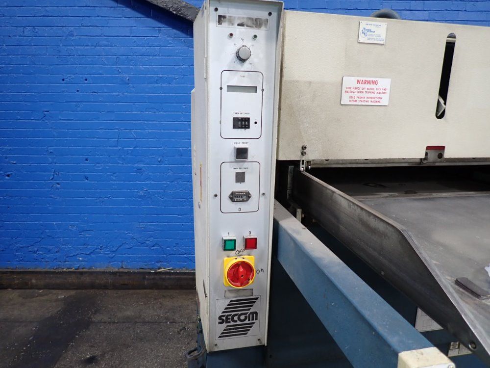 Hudson Machinerysecom 1988 Hudson Machinerysecom Pl2001 Embossing Machine