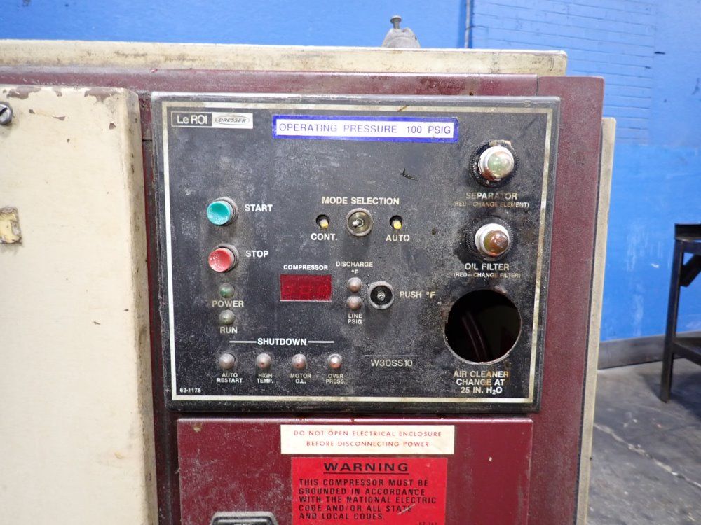 Leroi Leroi 30 Hp Air Compressor