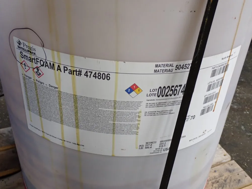 Pregis 50 Gallons Tank