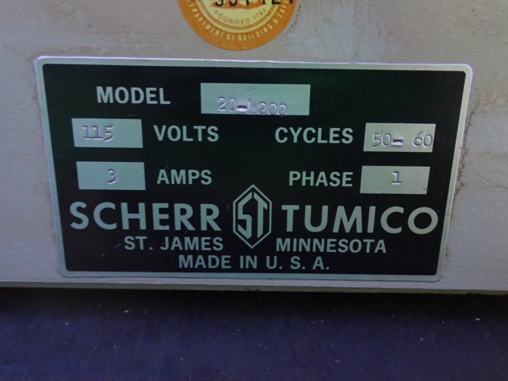Scherr Tumico Optical Comparator