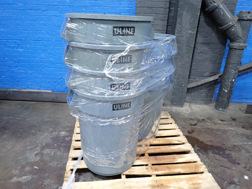 Uline Trash Cans