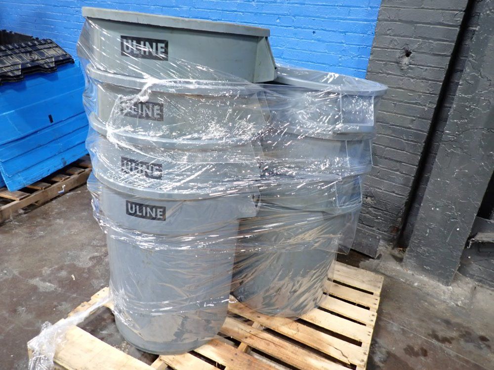 Uline Trash Cans