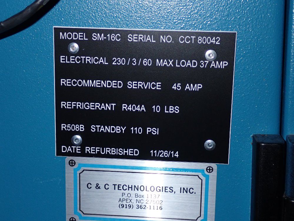Thermotron Thermotron Sm16c Temperature Chamber