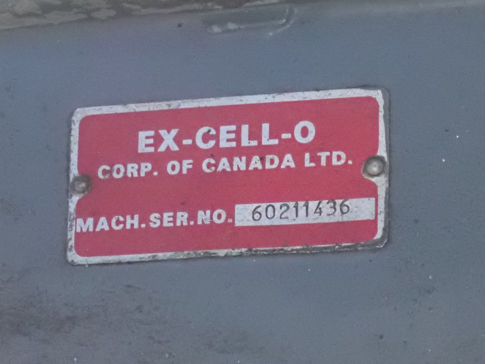 Excello Excello 602 Vertical Mill