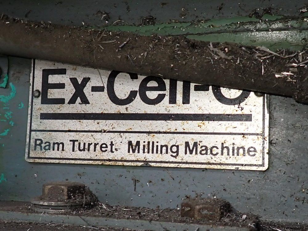 Excello Excello 602 Vertical Mill