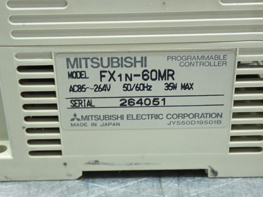 Mitsubishi Micro Plc Unit - Fx1n-60mr