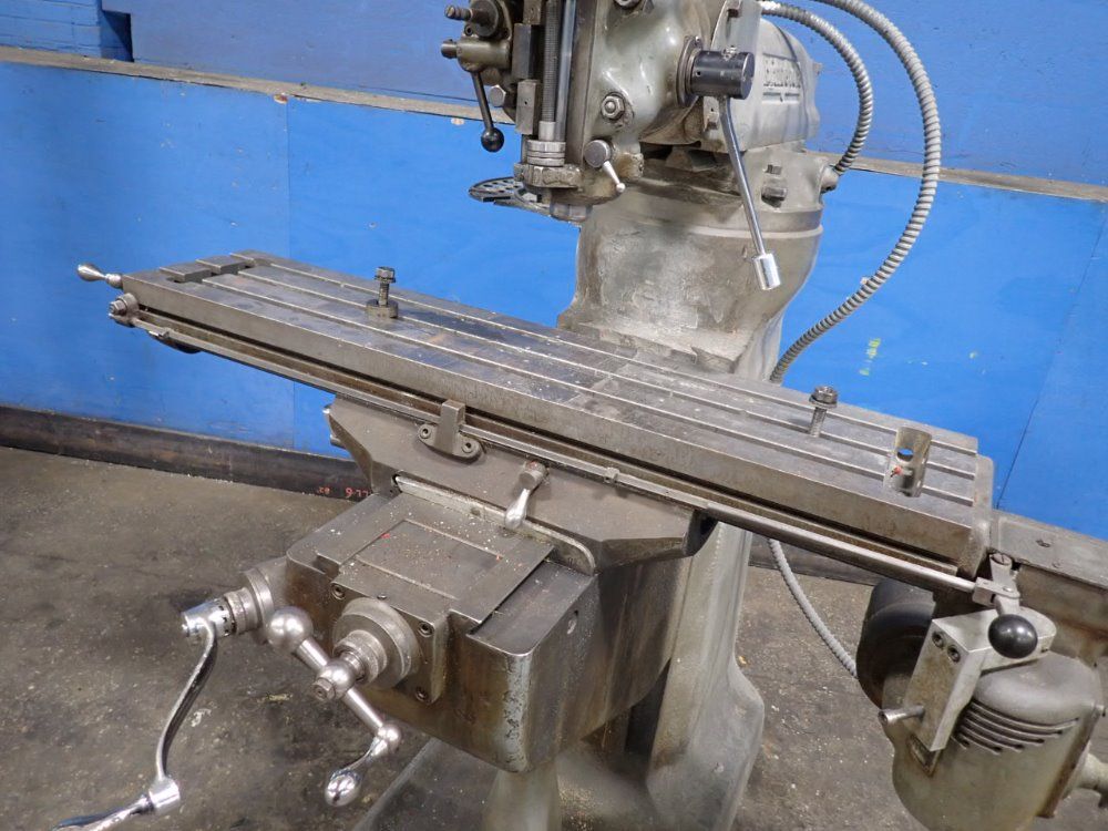 Bridgeport 9" X 42" Vertical Mill