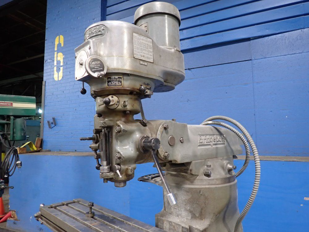 Bridgeport 9" X 42" Vertical Mill
