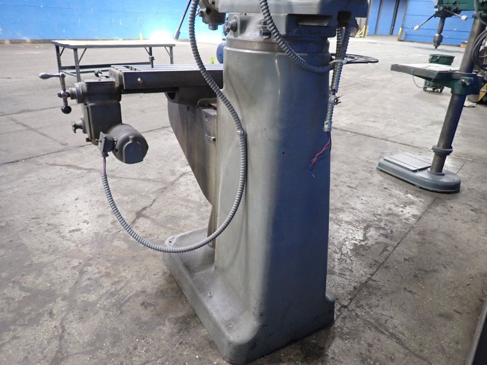 Bridgeport 9" X 42" Vertical Mill