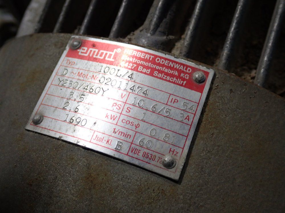 Rietschle 2.6 Kw Vacuum Pump - Cefe 6lv [01]