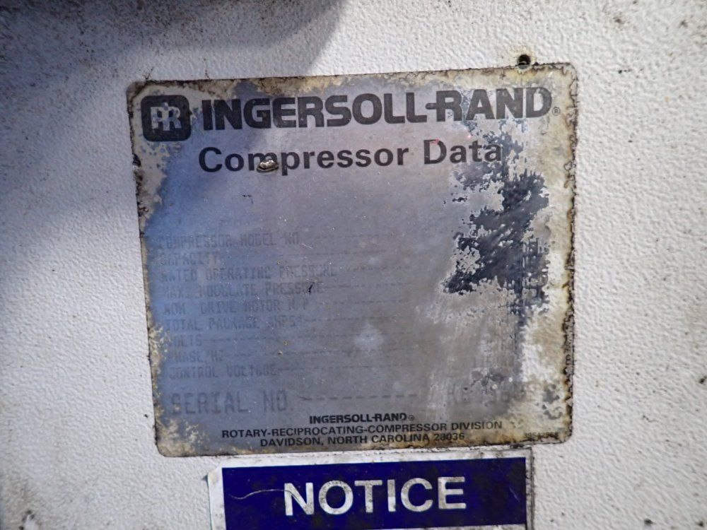 Ingersoll-rand Air Compressor