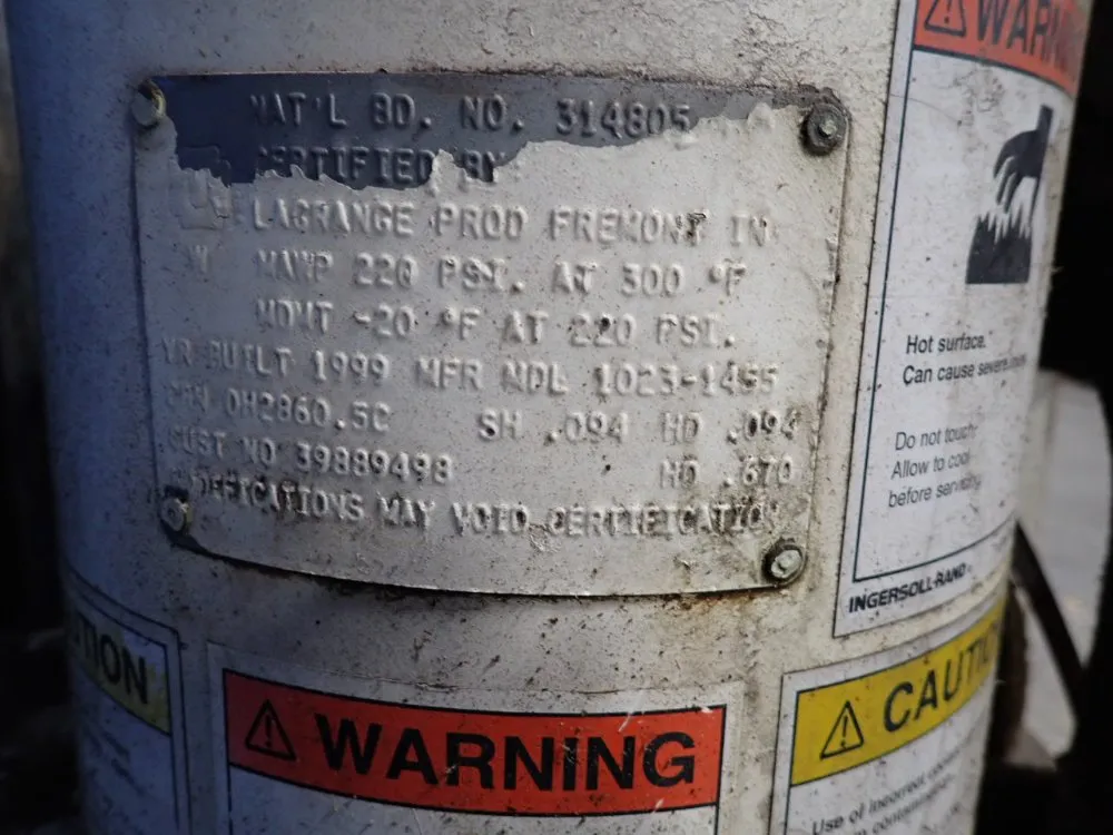 Ingersoll-rand 122 Cfm Air Compressor - Ssr-ep30se