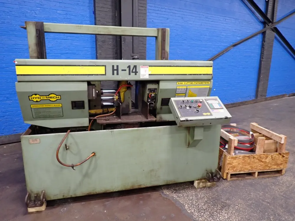 Hyd-mech 18" X 14" Horizontal Band Saw - H-14