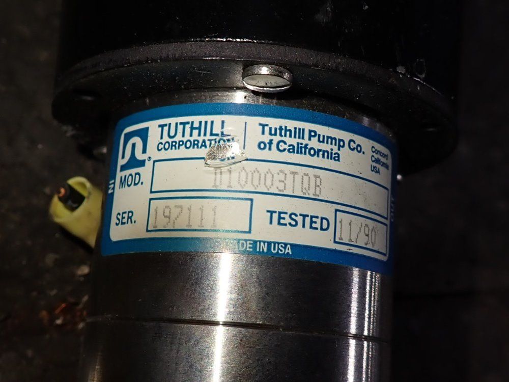 Tuthill Corporation .02 Hp Oil Pump - D10003tqb