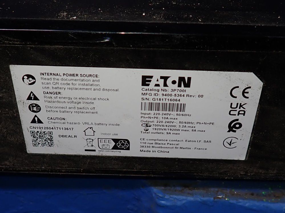 Eaton Power Supply - 3p700i