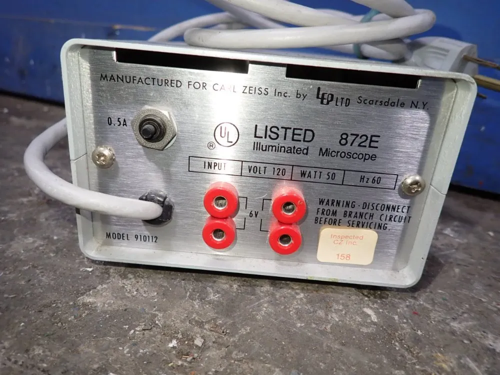 Carl Zeiss Inc Power Supply - 910112