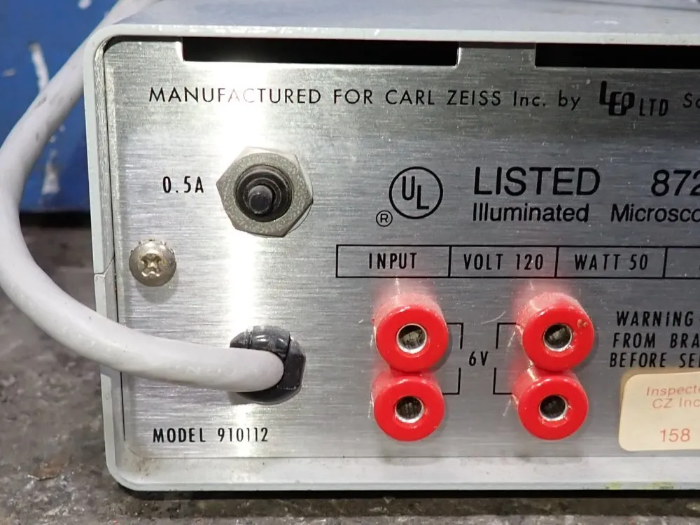 Carl Zeiss Inc Power Supply - 910112