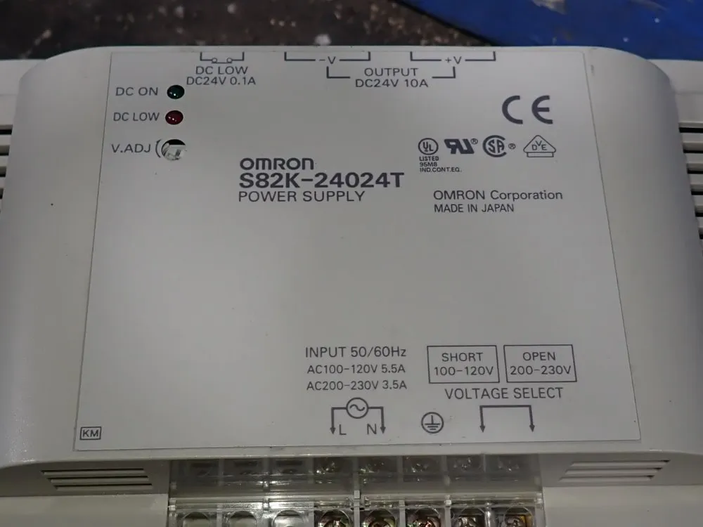 Omron Power Supply - S82k-24024t