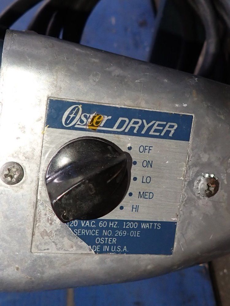 1600 Rpm, Made In The Usa 1200 Watts Dryer