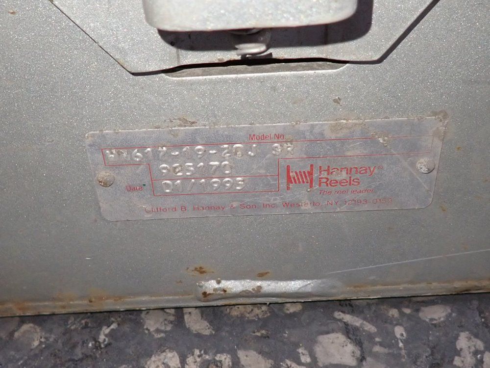 Hannay Reels Hose Reel - Wn617-19-20j 9r