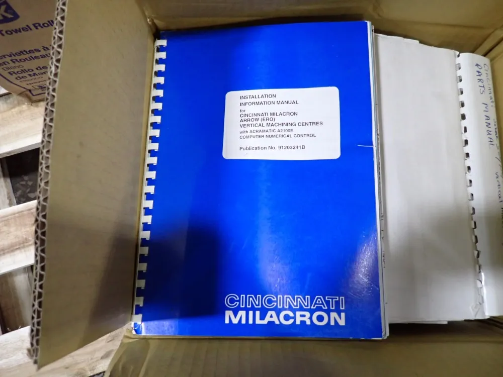 Cincinnati Milacron 20" X 44" Cnc Vmc - Arrow 1000 / Er0