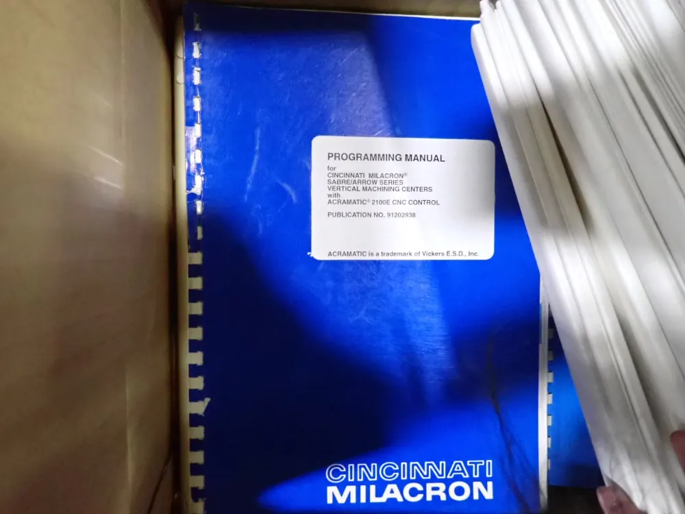 Cincinnati Milacron 20" X 44" Cnc Vmc - Arrow 1000 / Er0